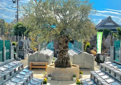 三鷹市 杉並 樹木葬 オリーブ光の庭園/合葬墓